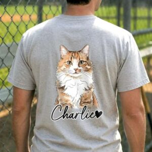 Custom Photo Unisex Personalized Father T-shirt