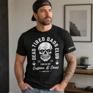 Names On Sleeves Dad Personalized Shirt