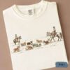 Woodland Animals T-Shirt, Vintage Forest Wildlife Tee